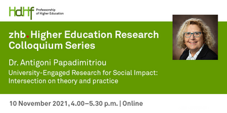 Announcement flyer of the talk