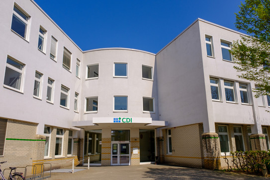 CDI-Gebäude Eingangsbereich des CDI-Gebäudes
