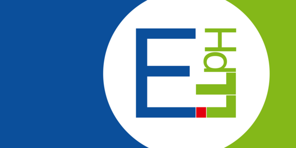 The ELLpH project logo in a white circle on a blue and green background
