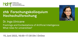 Ankündigungskarte des Vortrags