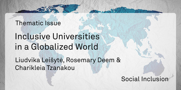 Banner: Thematic Issue: Inclusive Universities in a Globalized World