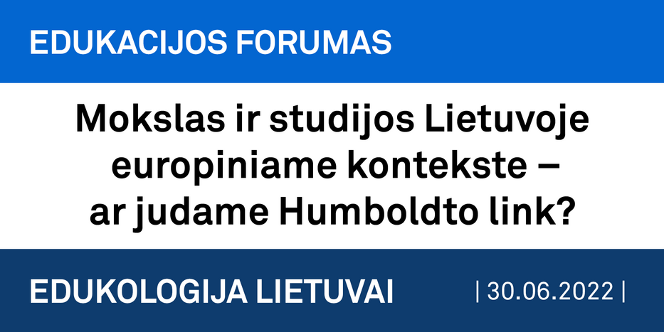 Logo: Litauisches Bildungsforum – Wissenschaft und Studium in Litauen im europäischen Kontext