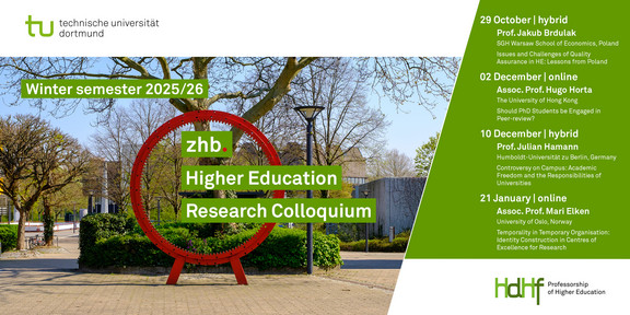 Announcement card for the talks at the research colloquium in the winter semester 2025/26