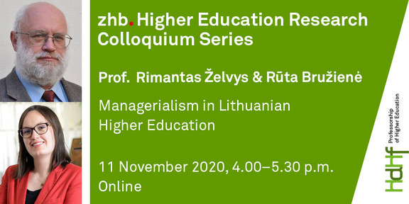 Announcement of the talk by Prof. Rimantas Želvys & Rūta Bružienė Announcement flyer of the talk