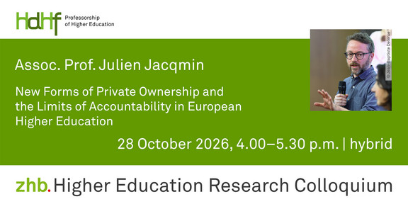 Announcement flyer of the talk including a portrait photo of Assoc. Prof. Julien Jacqmin