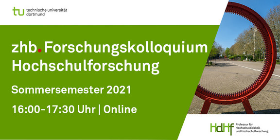 Ankündigungskarte für die Vorträge des Forschungskolloquiums im Sommersemester 2021
