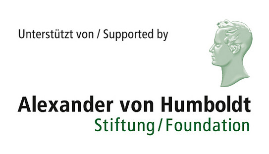 Funding logo of the Alexander von Humboldt-Foundation