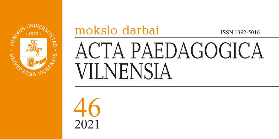 Titelbatt der Zeitschrift Acta Paedagogica Vilnensia