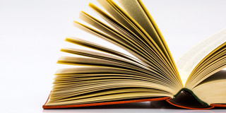 Opened book