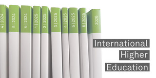 Journal issues placed side by side
